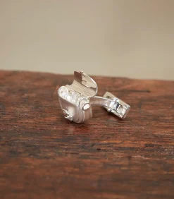 Cartridge Bag Cufflinks In Silver*Purdey Store