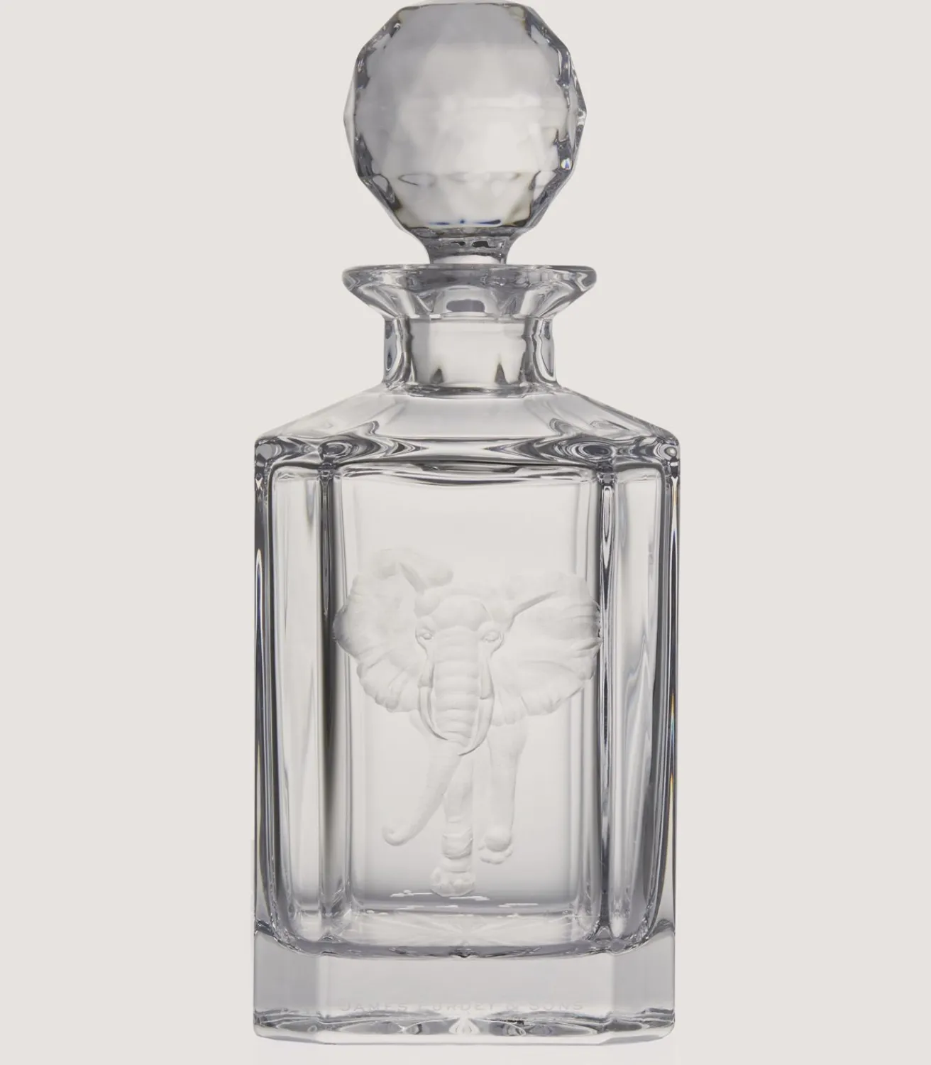 Crystal Decanter - Elephant*Purdey Best