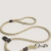 Heavyweight Rope Lead In Natural*Purdey New