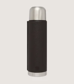 Leather Covered Steel Thermos*Purdey Cheap