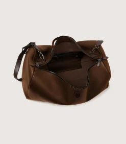 Leather Duffle Holdall Loader In Cognac*Purdey Fashion