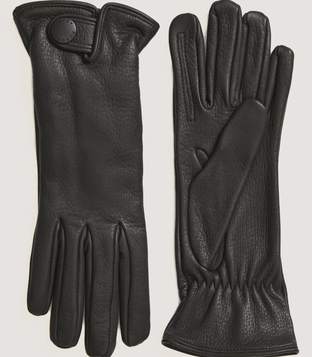 Men'S Cashmere Lined Deerskin Sporting Gloves - Right Hand Trigger In*Purdey Flash Sale
