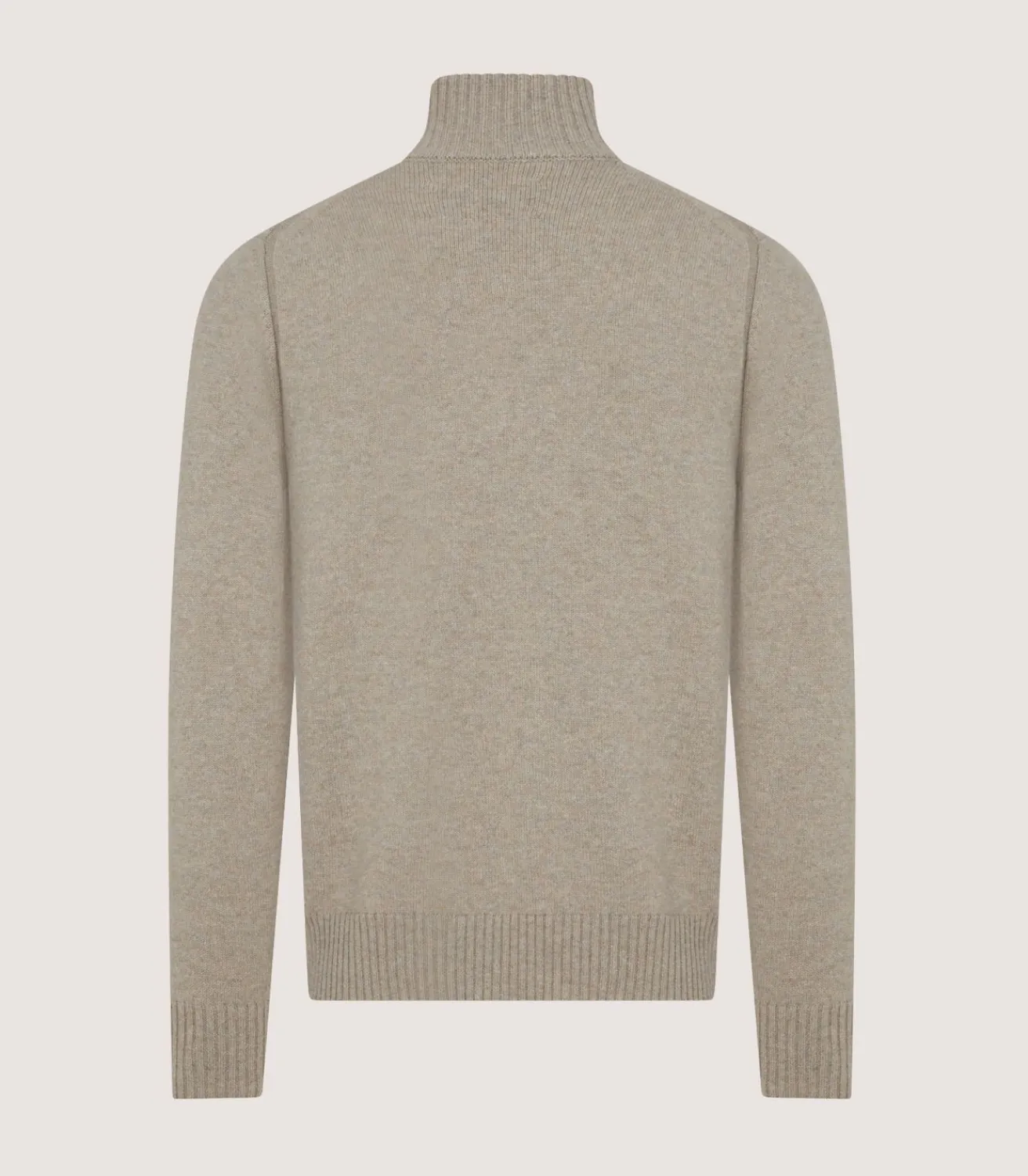 Men'S Cashmere Quarter Zip Sweater*Purdey Clearance