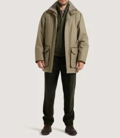 Men'S Cashmere Tweed Raglan Field Coat*Purdey Flash Sale