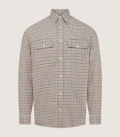 Men'S Club Check Double Pocket Shirt*Purdey Discount