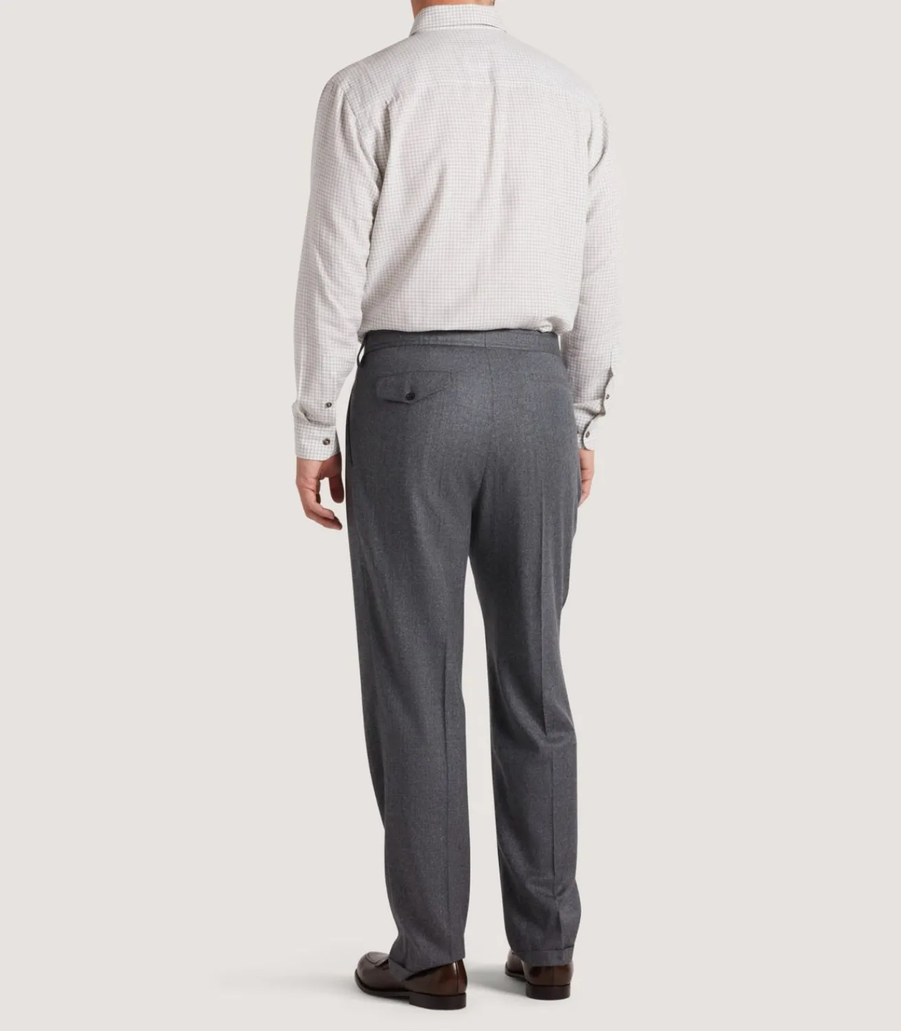 Men'S Cotton Cashmere Button Down Shirt*Purdey Best Sale