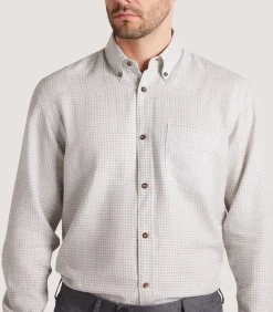 Men'S Cotton Cashmere Button Down Shirt*Purdey Best Sale