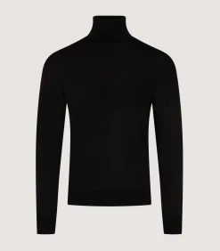 Men'S Extra Fine Worsted Cashmere Seamless Turtleneck*Purdey Best