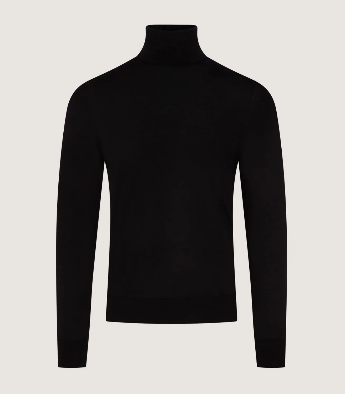 Men'S Extra Fine Worsted Cashmere Seamless Turtleneck*Purdey Best
