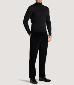 Men'S Extra Fine Worsted Cashmere Seamless Turtleneck*Purdey Best
