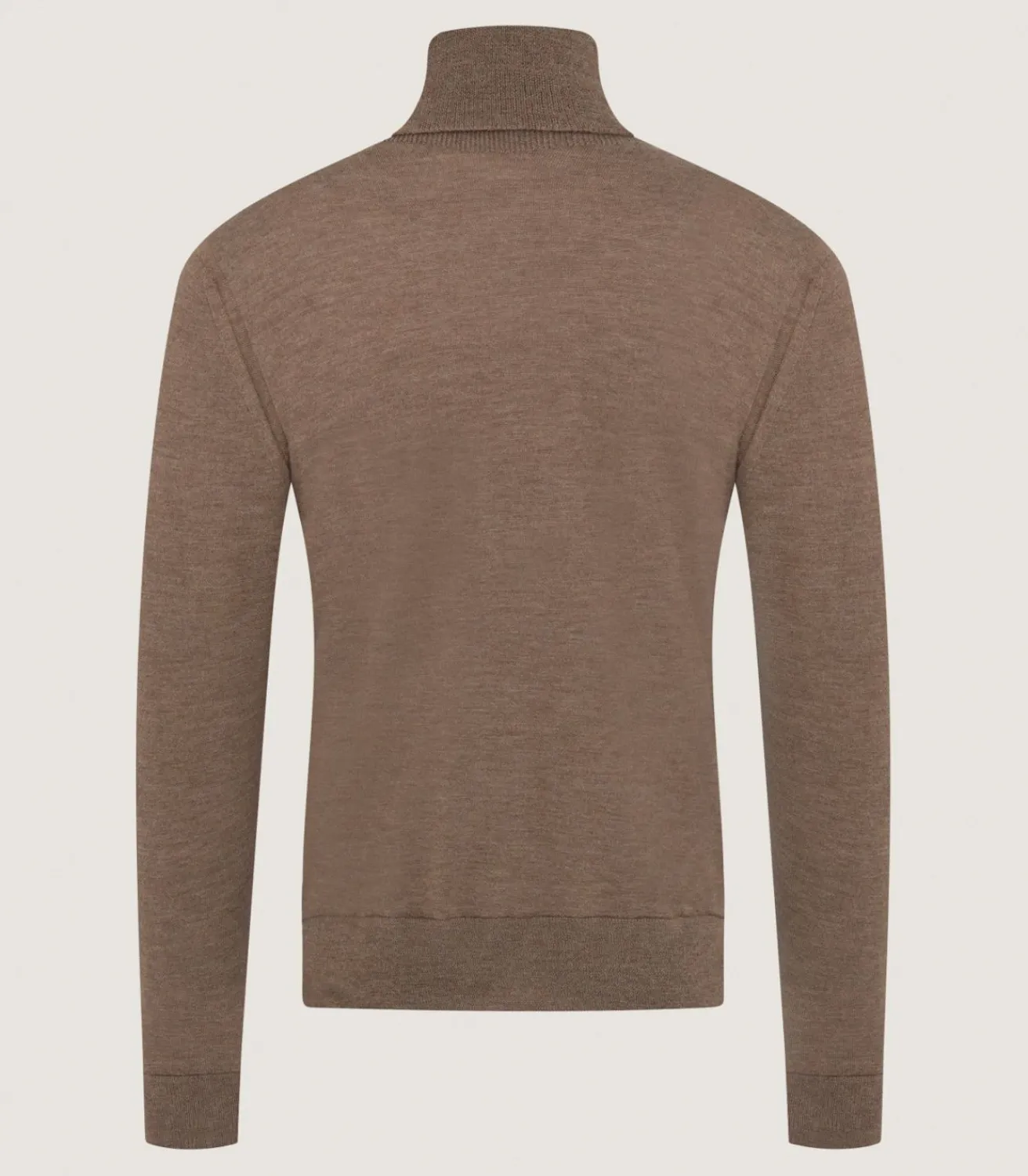 Men'S Extra Fine Worsted Cashmere Seamless Turtleneck*Purdey Shop