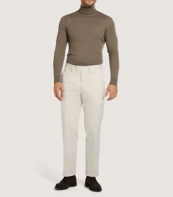 Men'S Extra Fine Worsted Cashmere Seamless Turtleneck*Purdey Shop