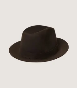Men'S Fedora With Feather*Purdey Hot