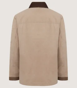 Men'S Khaki Latch Coat*Purdey Shop