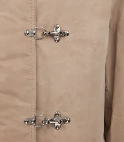 Men'S Khaki Latch Coat*Purdey Shop
