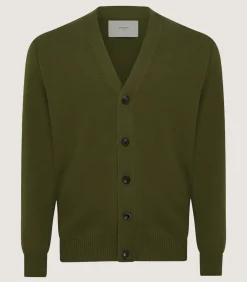 Men'S Loden Audley Cardigan*Purdey Cheap