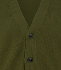 Men'S Loden Audley Cardigan*Purdey Cheap