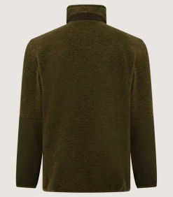 Men'S Merino Lux Half Zip Sporting Fleece*Purdey New