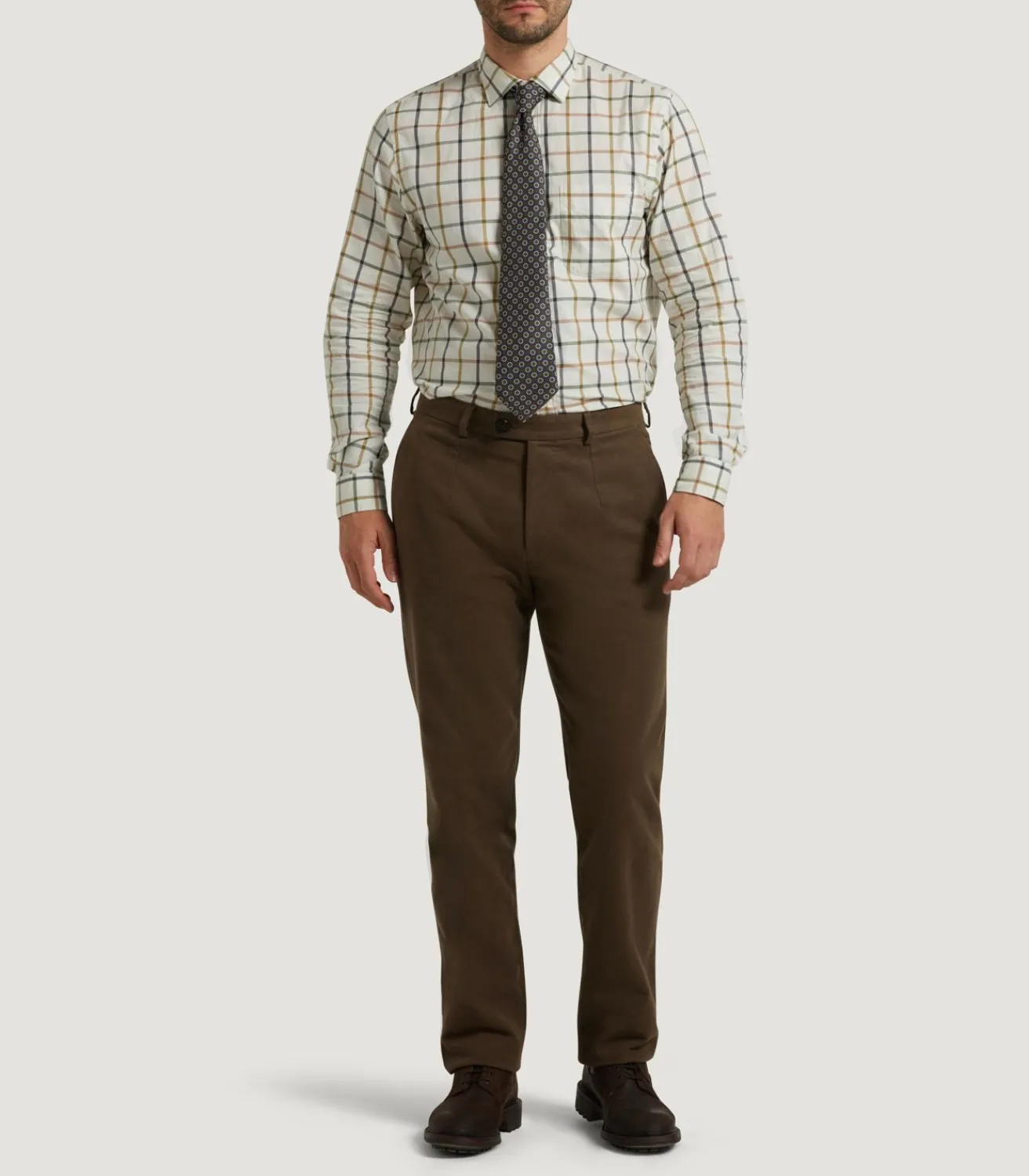 Men'S Moleskin Flat Front Sporting Trouser*Purdey Outlet
