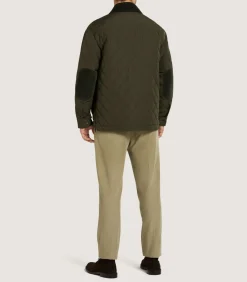 Men'S Padded Jacket In Dark Olive*Purdey Flash Sale