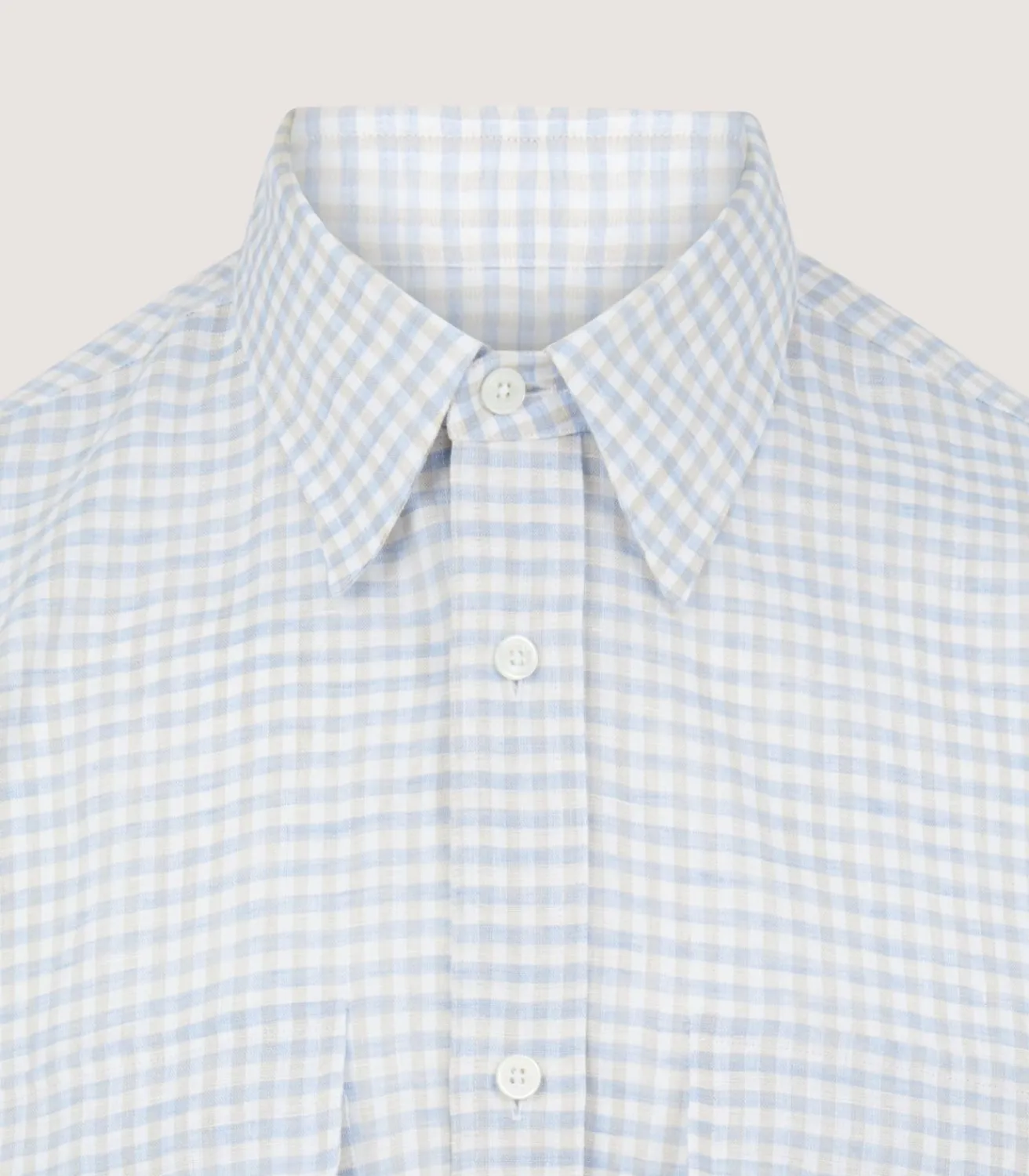 Men'S Pale Indigo Double Pocket Shirt*Purdey Best