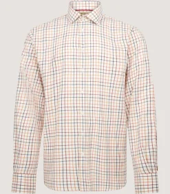 Men'S Fit Tattersall Shirt In Multi*Purdey Store