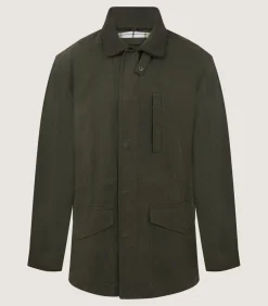 Men'S Range Coat In Dark Olive*Purdey Best Sale
