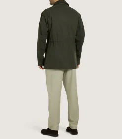 Men'S Range Coat In Dark Olive*Purdey Best Sale