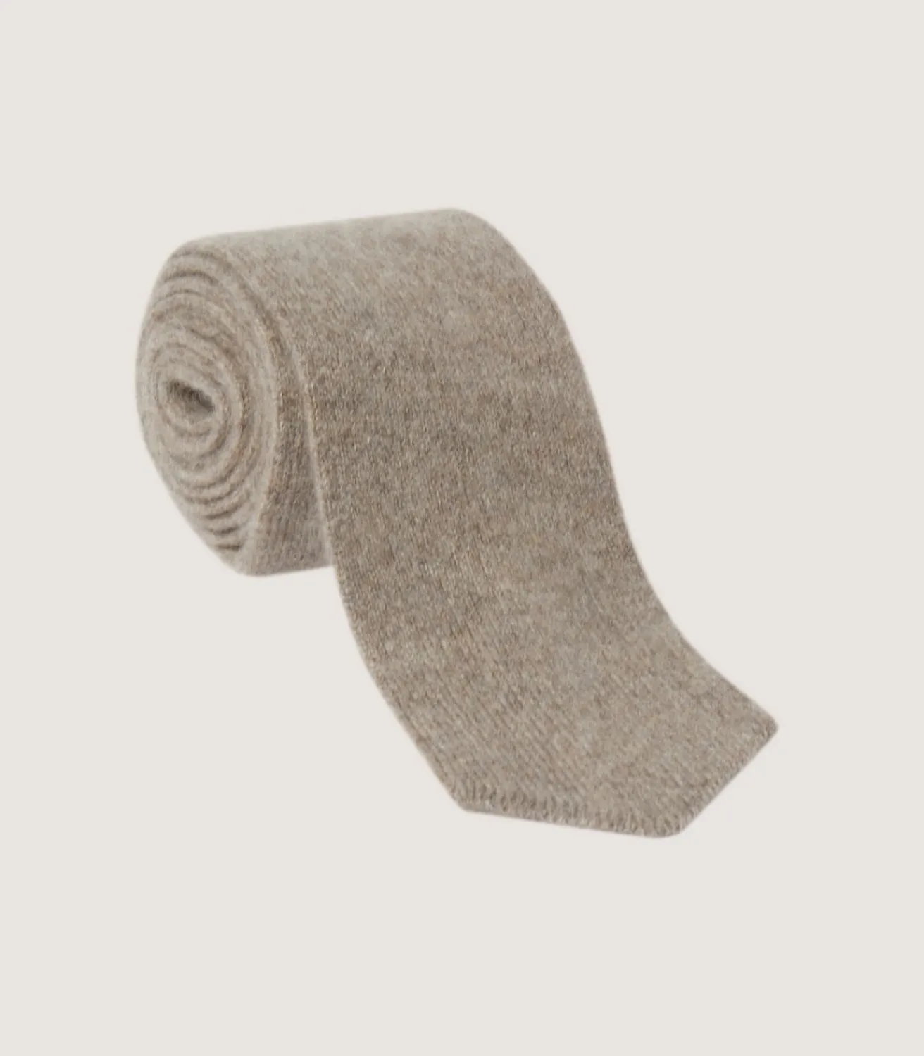 Men'S Solid Cashmere Tie*Purdey Shop