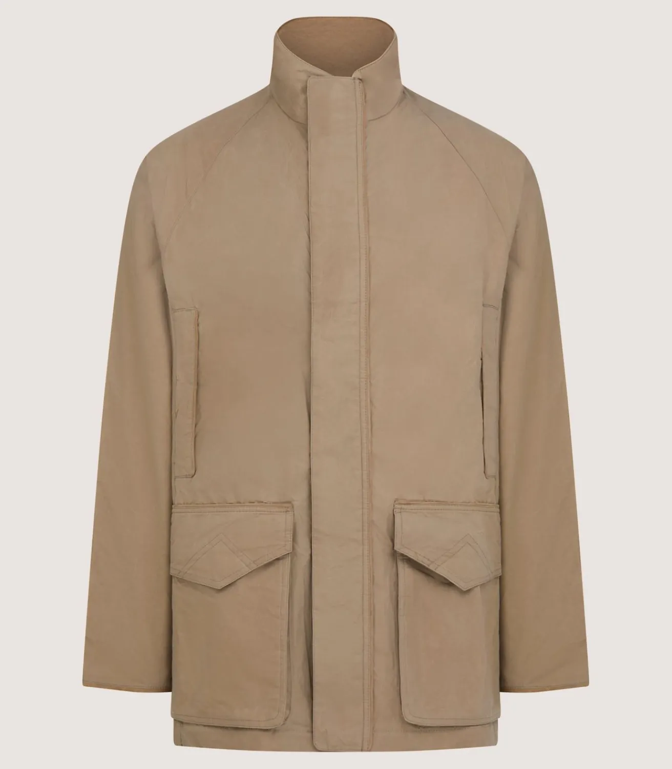 Men'S Summer Dry Wax Field Coat In Taupe*Purdey Cheap