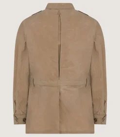 Men'S Summer Dry Wax Safari Jacket In Taupe*Purdey Cheap