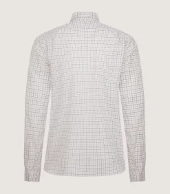Men'S Summer Sporting Tattersall Double Cuff Shirt*Purdey Flash Sale