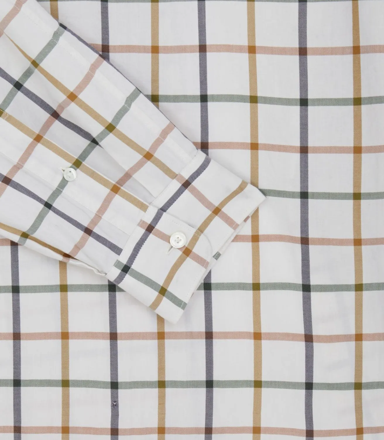Men'S Summer Sporting Windowpane Pocket Shirt In Green*Purdey Outlet