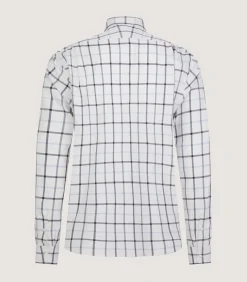 Men'S Summer Sporting Windowpane Pocket Shirt In Blue*Purdey Store