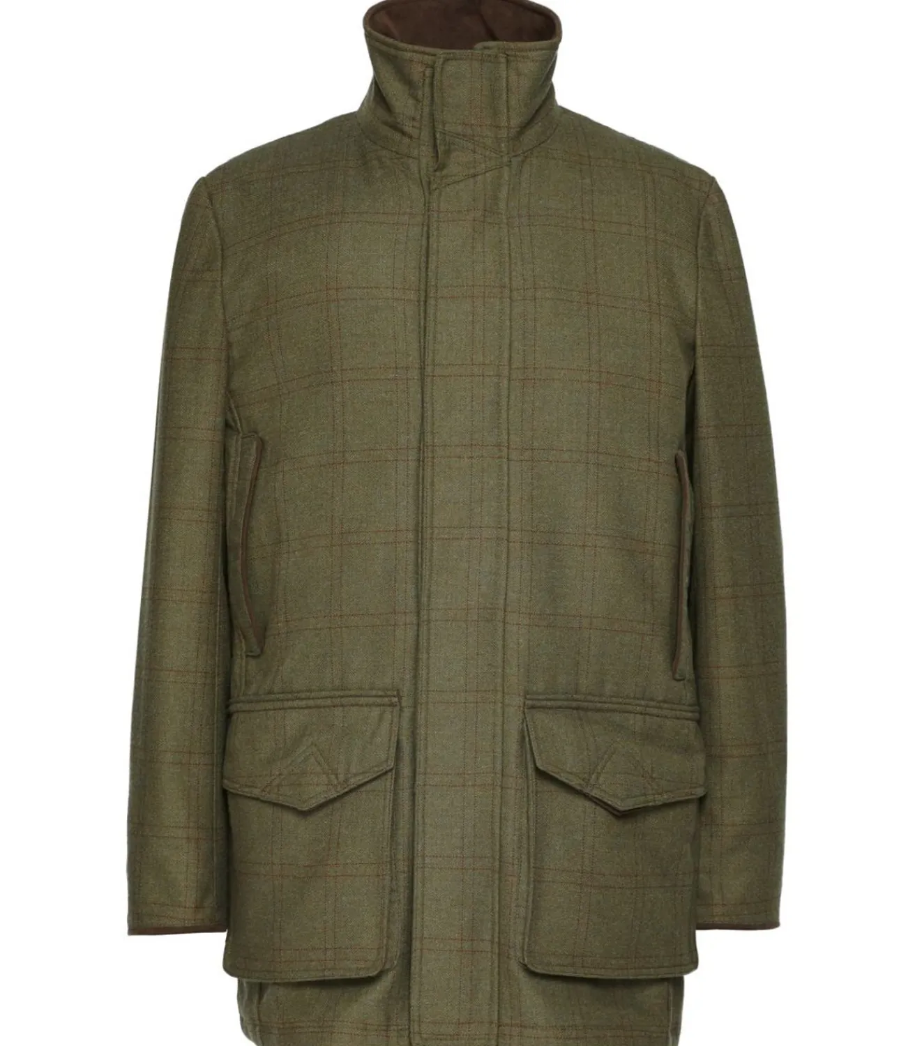 Men'S Technical Tweed Field Coat In Bembridge*Purdey Flash Sale