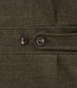 Men'S Technical Tweed High Collar Sporting Vest In Strathbeg*Purdey Online