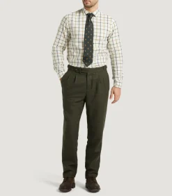 Men'S Technical Tweed Two Pleat Sporting Trousers In Strathbeg*Purdey Best