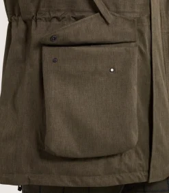 Men'S Technical Yorkshire Field Coat In Drab*Purdey Cheap