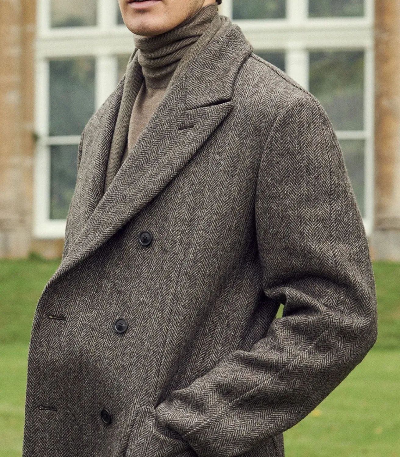 Men'S Town And Country Coat In Antler*Purdey Discount