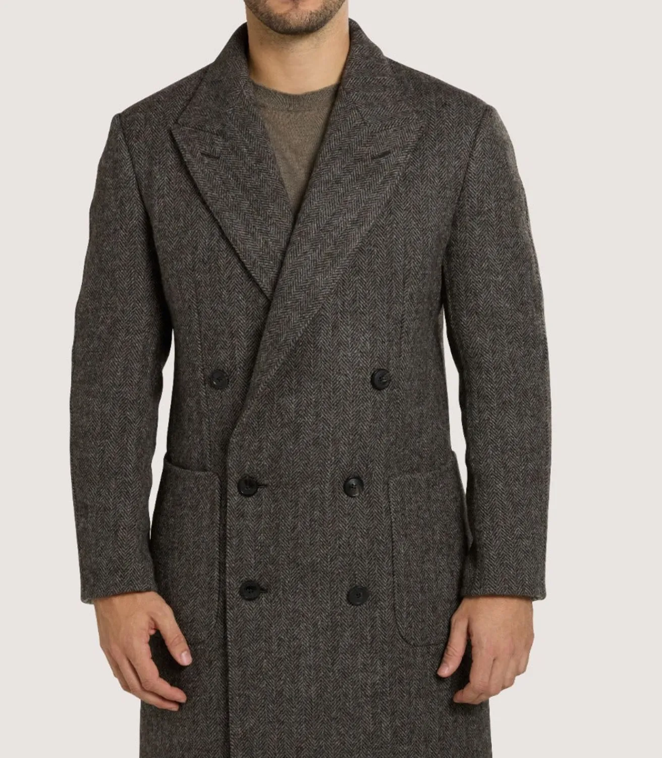 Men'S Town And Country Coat In Antler*Purdey Discount