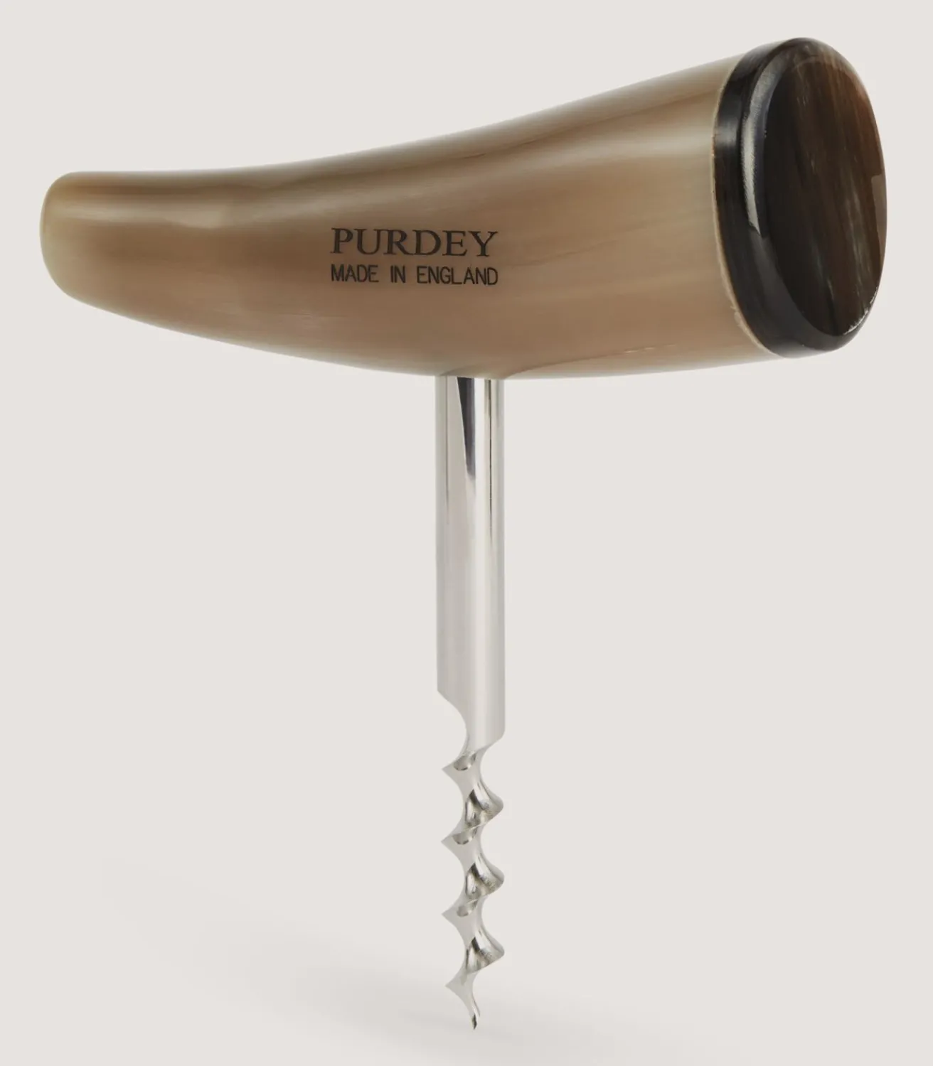 Ox Horn Corkscrew In Dark*Purdey Shop