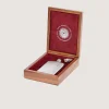 6Oz Silver Flask With Funnel In Walnut Case In Silver*Purdey Fashion