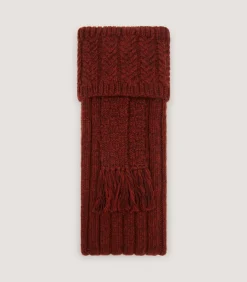 Pendower Cashmere Field Sock In Rust*Purdey Hot