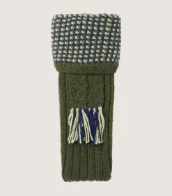 Pentire Alpaca Field Sock In Forest Green*Purdey Fashion