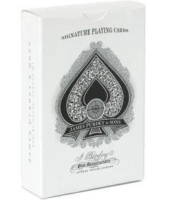 Engraved Playing Cards In Silver*Purdey Best Sale
