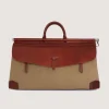 Side-By-Side Weekend Bag In Moss Green*Purdey Shop