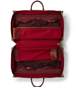 Side-By-Side Weekend Bag In Moss Green*Purdey Shop