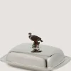 Silver Patridge Butter Tray In Silver*Purdey Discount
