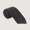 Small Medallion Madder Tie In Tan*Purdey Discount