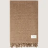 Undyed Cashmere Glencheck Blanket*Purdey New